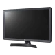 LG 24TL510S-PZ HD Ready LED televizyon, genel renk siyah ekran tasarımlı.