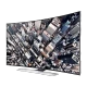 Samsung 55HU8590 Ultra HD 4K TV, genel siyah tasarımda şehir manzaralı ekran görüntüsü