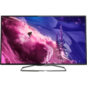 Philips 48PFK6949 Full HD FHD LED televizyon, ekranda karlı manzara ve canlı renkler, genel renk vitrin görünümü