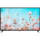 Sunny SN55UAL402 Ultra HD 4K TV, siyah çerçeveli ekranında çiçek görüntüsüyle önden görünüm