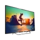 Philips 65PUS6162 Ultra HD 4K LED TV ekranda kaykay sahnesiyle, genel siyah tasarım.