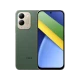 Xiaomi Poco C95 Pro yeşil telefonun ön ve arka yüzü, kamera modülü ve renkli ekran tasarımıyla birlikte