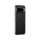 Siyah Google Pixel 9 Pro akıllı telefonun arka yüzü ve üçlü kamera sistemi görünümü