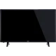 Vestel 43FA7300 Full HD FHD TV, siyah çerçeveli LED televizyonun önden görünümü ve ayakları