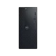 Dell OptiPlex 3060 siyah masaüstü bilgisayar, ön panelde USB bağlantıları ve havalandırma ızgarasıyla birlikte