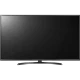 LG 65UK6470PLC 65 inç Ultra HD 4K LED televizyon; ince çerçeveli siyah ekranda model görünüyor