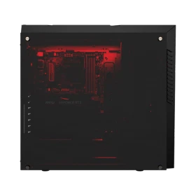 MSI MAG Codex 5 11TC-460EU siyah masaüstü bilgisayar kasası, iç donanımı ve GeForce RTX ekran kartıyla