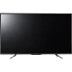 Sunny Likya 49 inç siyah Full HD televizyon, uydu alıcılı ince ekran ve ayak tasarımıyla önden görünüm