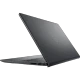 Dell Inspiron 15 3511 F35OBF821NA47 siyah iş ofis laptopu, menteşeli açıdan görünüm