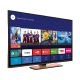 Beko B49L 9782 5AS Ultra HD 4K TV, siyah çerçeveli ekranında akıllı TV uygulamaları gösteriliyor