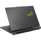 Asus ROG Strix G16 G614FRA10-S5110A10 siyah oyuncu laptop, ROG logosu ve ışıklı tasarım görünüyor