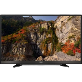 Beko B32-LB-5433 HD Ready HD TV, siyah çerçeveli televizyon ve doğa manzaralı ekranı