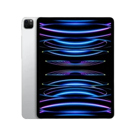 Apple iPad Pro 2022 Wi‑Fi + Cellular gümüş, 12.9 inç, 16 GB, 2048 GB tablet ön panel görünümü