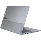 Lenovo ThinkBook 14 G7 ARP 21MV0096TR gri iş ve ofis laptopu, yarı açık kapaklı yan açıdan görünüm