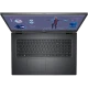 Dell Precision 7780 XCTOP7780EMEA_VP1 gri iş ve ofis laptopu açık ekran, anatomik hologram arayüzü görünüyor