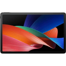 TCL Tab 11 koyu gri uygun fiyatlı tablet; canlı renkli dalga ekran görünümü ile vitrin fotoğrafı