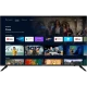 Sunny SN55FMN601 Ultra HD 4K TV, siyah çerçeveli ekranında akıllı TV uygulamaları menüsü gösteriliyor