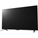 LG 55UB820V Ultra HD 4K LED televizyon, genel siyah tasarım, ince çerçeveli düz panel.