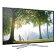 Samsung 50H6400 Full HD LED televizyon, genel renk, ağaç manzaralı ekran ve ince kavisli ayak görünümü
