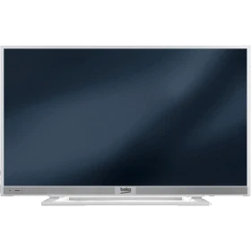 Beko B32 LW 5533 HD Ready HD TV, gümüş renkli çerçevesi ve ayaklı tasarımıyla önden görünüm