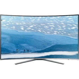 Samsung 43KU7500 Ultra HD 4K LED televizyon, ekranda manzara görüntüsü ile vitrin ürünü