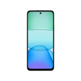 Xiaomi Redmi 13 mavi akıllı telefon, ince çerçeveli ekran ve orta konumlu ön kamera deliğiyle önden görünüm