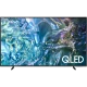 Samsung 85Q60D QLED Ultra HD 4K televizyon, ince siyah tasarım ve QLED logosu görünüyor.