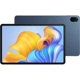 Honor Pad 8 tablet; lacivert renk, 4 GB RAM ve 128 GB depolama kapasitesi, ön yüz ekranlı görünüm