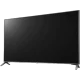 LG 49SK7900PLA Ultra HD 4K LED televizyon, siyah ekranlı genel renk tasarım.
