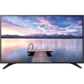 LG 55LW340C Full HD FHD LED televizyon ekranında manzara görüntüsü, siyah tasarım.
