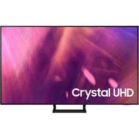 Samsung 75AU9000 75 inç Ultra HD 4K LED televizyon; Crystal UHD ekran, siyah tasarım vitrin görünümü