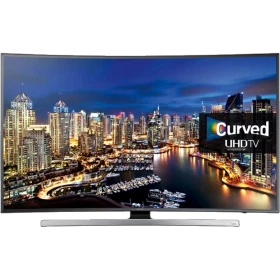Samsung 65JU7500 Ultra HD 4K LED televizyon; şehir manzaralı vitrin ekranı, genel renk
