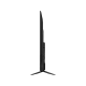 TCL 75P615 Ultra HD 4K LED televizyon siyah renkte, ince çerçeveli ayakta tasarım.