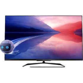 Philips 55PFL6158K Full HD LED TV, canlı manzara görüntüsüyle vitrin ekranı, genel renkli tasarım