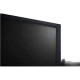 LG 75QNED816RE Ultra HD 4K QNED televizyon, genel siyah tasarım ve ince çerçeve görünümü