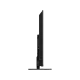 Arçelik A75 QE 988 A Ultra HD 4K LED televizyonun ince siyah profil ve standdan oluşan yan görünümü