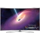 Samsung 55JS9000 Ultra HD 4K TV, ekranda uzay görseli ve UHDTV4K yazısı görünen vitrin televizyonu