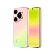 Huawei Pura 90s Pro pembe akıllı telefon, çift kamera modülü ve renkli arka panel görünümüyle önden arka kombini