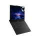 Siyah Lenovo Legion 5 15IAX10 83F0008BTRP55 oyuncu laptop, açık ekran ve tam boy klavye ile önden açıyla