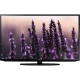 Samsung 46H5373 Full HD FHD LED TV ekranda lavanta çiçekleriyle görünen siyah televizyon görüntüsü