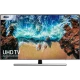 Samsung 49NU8000 Ultra HD 4K LED televizyon, dalga manzaralı ekran, genel renk vitrin görseli