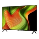 LG OLED55B56LA Ultra HD 4K OLED televizyon, canlı renkli soyut ekran arka planı, siyah renk.