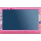 Vestel 22VF5012 Bugs & Lola Bunny Full HD LED televizyon, pembe çerçevesinde çizgi karakterler