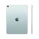 Apple iPad Air M4 Wi‑Fi + Cellular mavi, 128 GB 5G ve 11 inç tablet arka yüzü ile yan görünümü