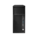 HP Z240 1WV49EA masaüstü bilgisayar kasası, siyah ön panelde USB bağlantıları ve HP logosuyla
