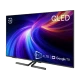 Beko B 1055 C AI Ultra HD 4K TV, siyah çerçeveli QLED ekran ve çift ayaklı tasarım