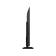 Samsung 50U8000F Ultra HD 4K LED TV siyah ekranda ayaklı dikey görünüm, genel renk.
