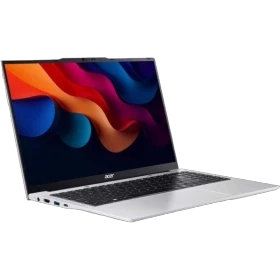 Acer Aspire Lite AL15-71P-51ARA55 gümüş iş ve ofis laptopu, açık ekranlı ince tasarım açıdan görünüm