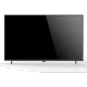 Axen AX43DIL13-TNR Full HD FHD LED televizyon, siyah çerçeveli ekranı ve ayaklarıyla önden görünüm