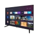 Grundig 40 GFF 6930 A Full HD FHD LED TV, siyah çerçeveli ekranında akıllı TV menüsü ve içerikler